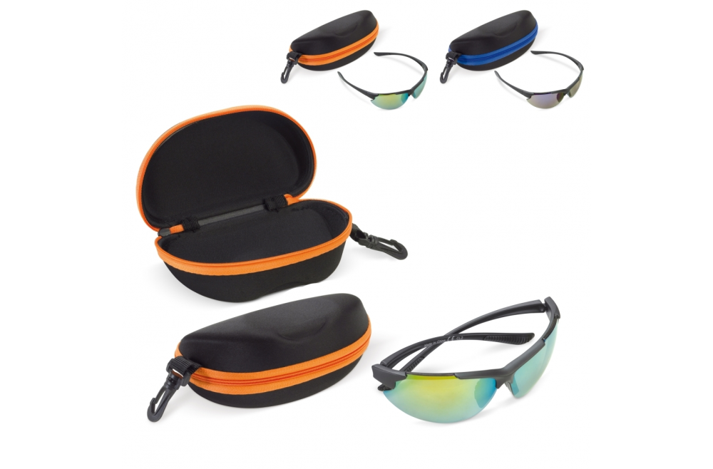 Mirrored Sports Sunglasses with UV400 Filter - Frampton Cotterell