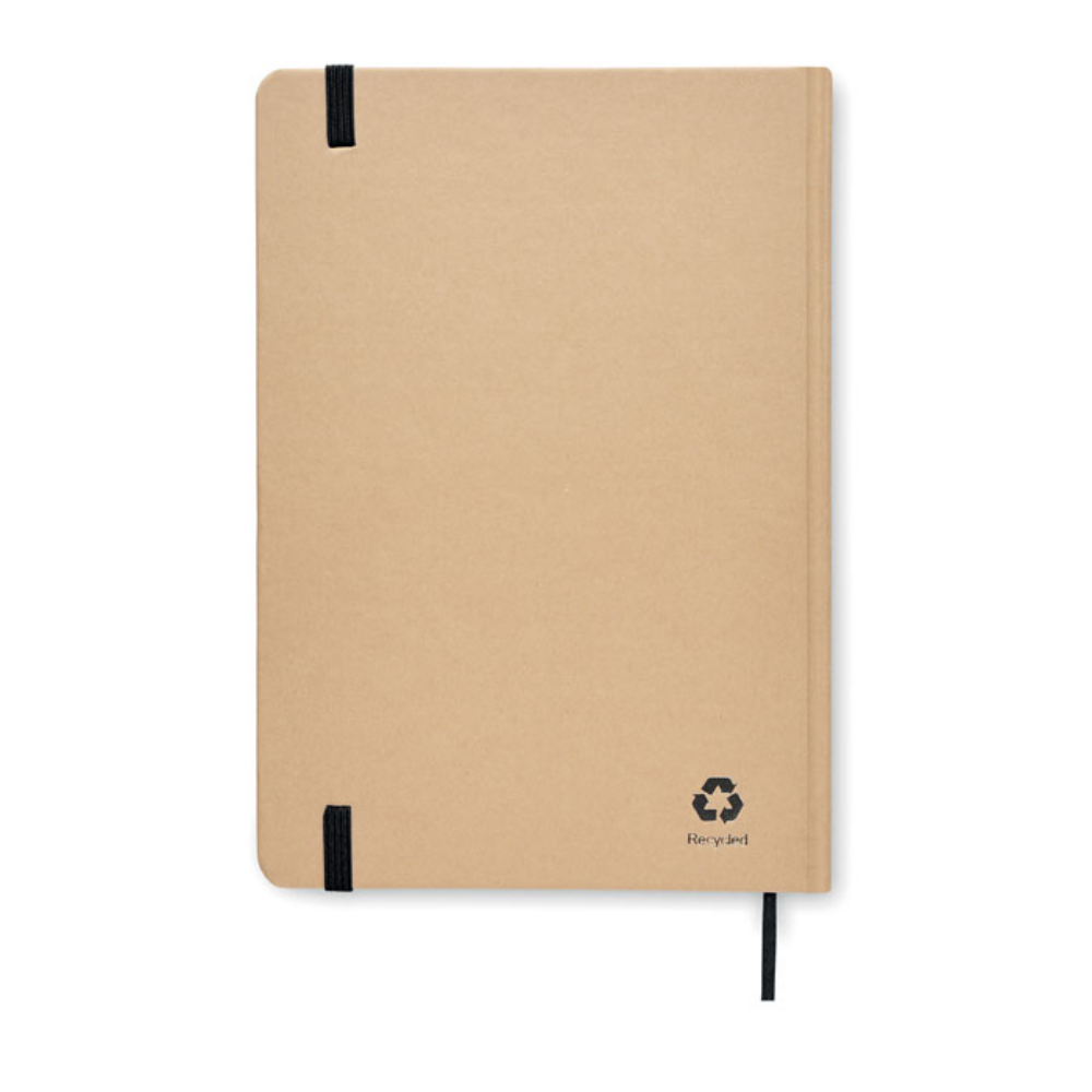 Cuaderno A5 con Cubierta de Cartón Reciclado - Rielves