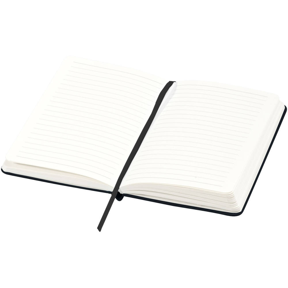 Cuaderno clásico de tapa dura con cierre elástico y bolsillo expandible - Monóvar