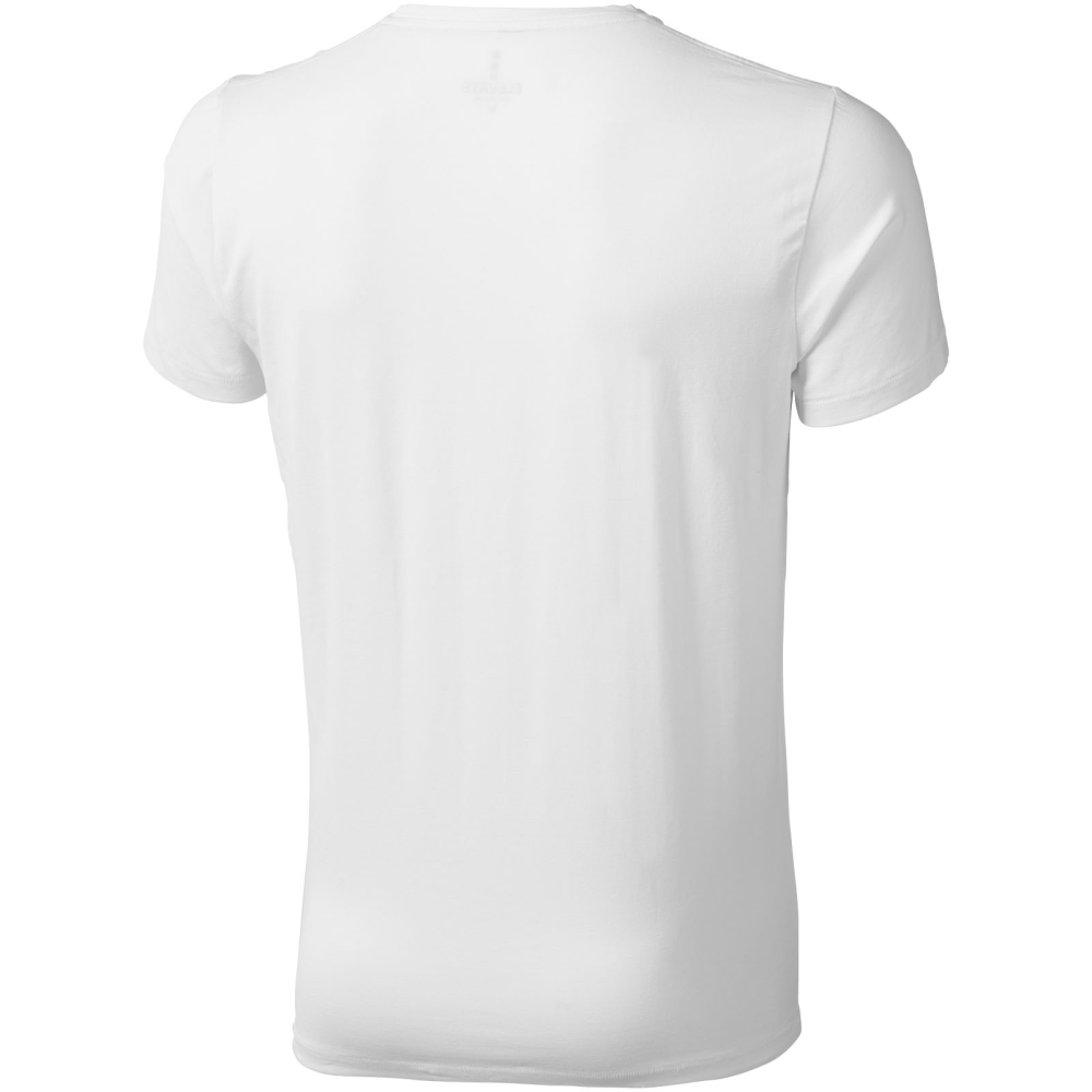 T-Shirt V-Neck à Manches Courtes Kawartha pour Homme en Coton Biologique Certifié GOTS - Plaisance