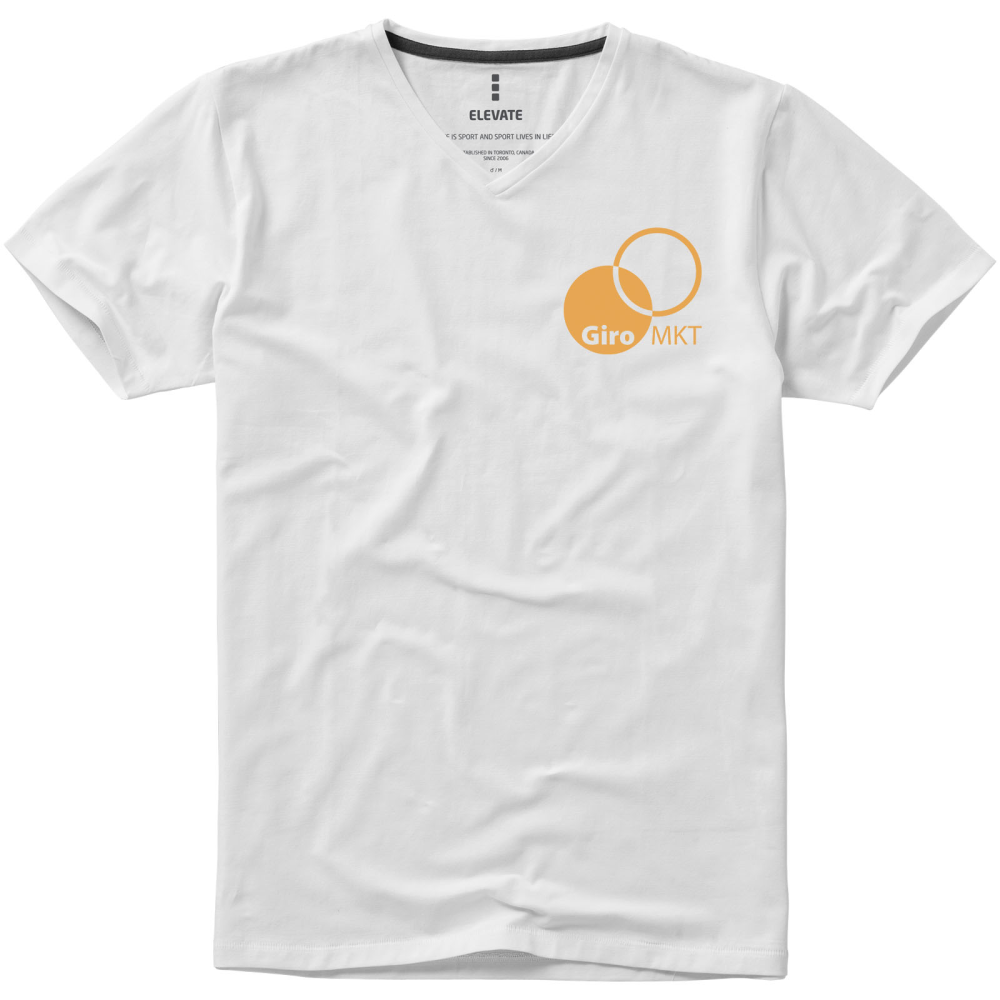 Kawartha Short Sleeve Men's GOTS Organic V-Neck T-Shirt - Otterburn