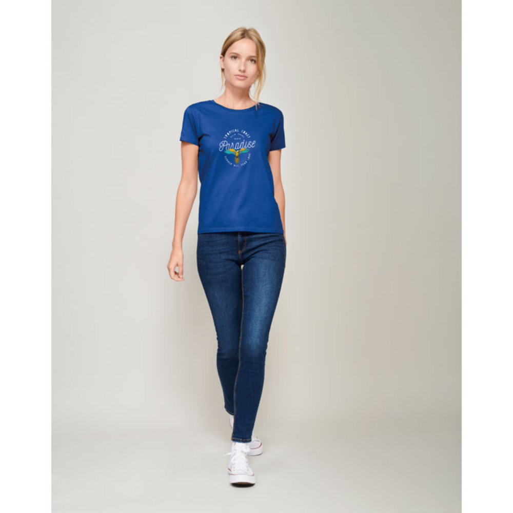 Camiseta PIONEER para mujeres en algodón orgánico - Shapwick - Zorraquín