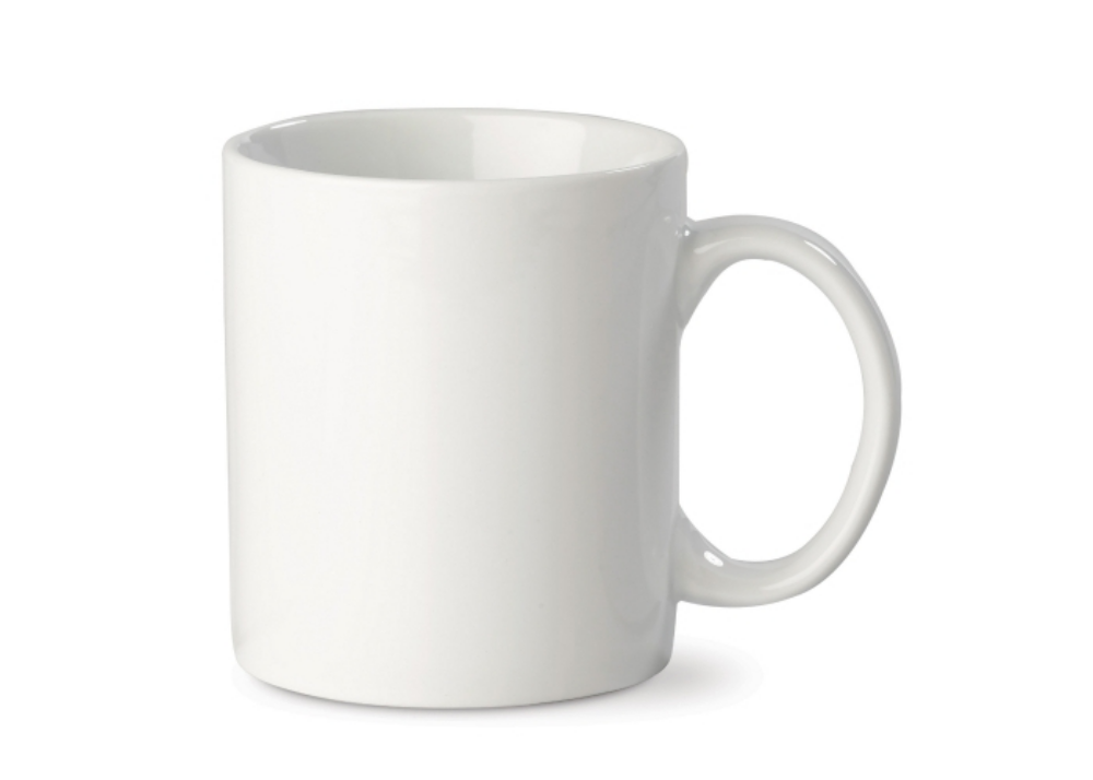 White Porcelain Mug - Little Snoring - Peckleton
