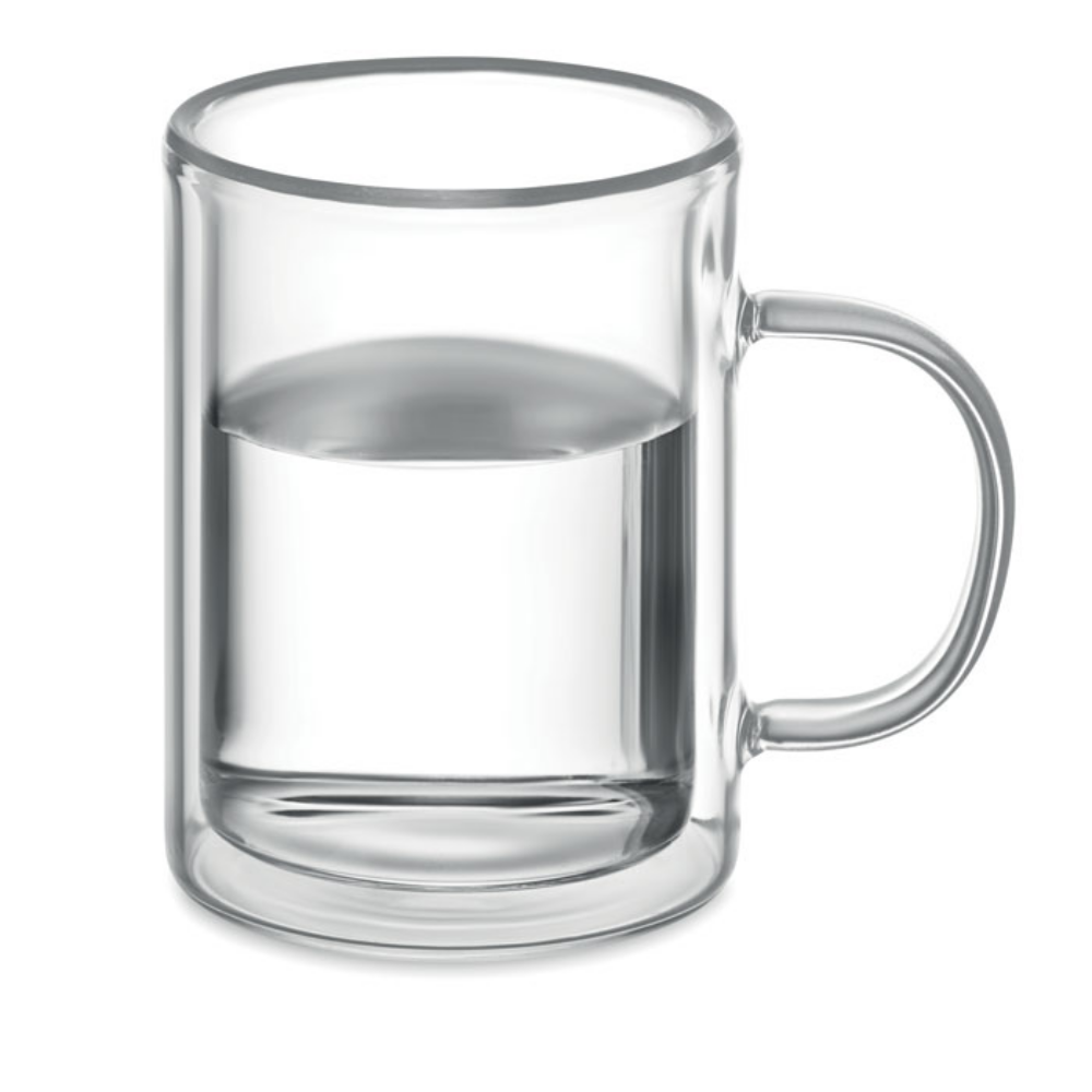 225 ml Double Wall Glass Mug for Sublimation - Scalford