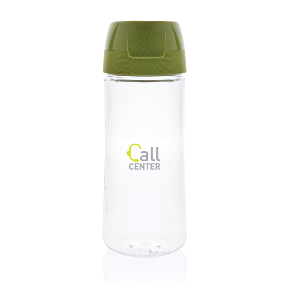 Italian 0.50L One-Hand-Opening Recycled Plastic Water Bottle - Irby
