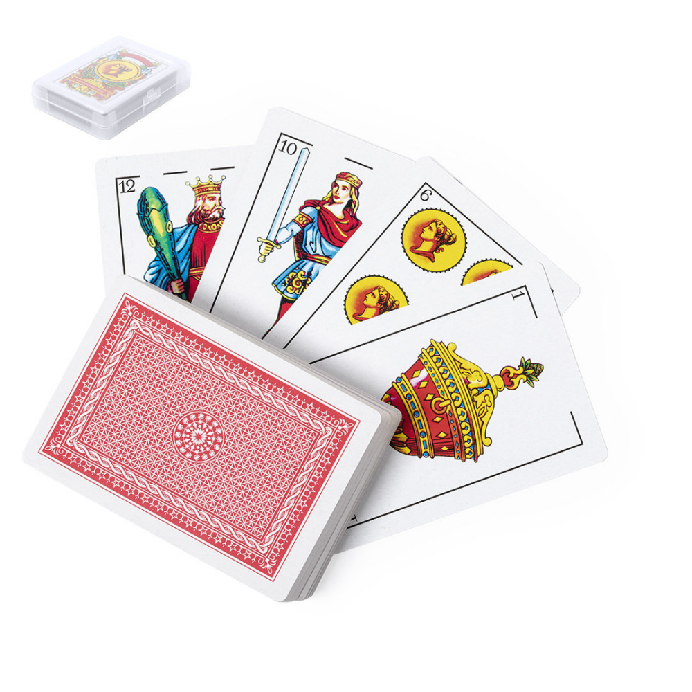 Set mit spanischen Spielkarten - Grünbach