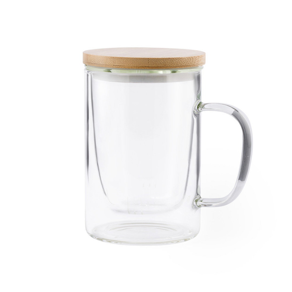 Borosilicate Glass Infusion Mug - Queenborough
