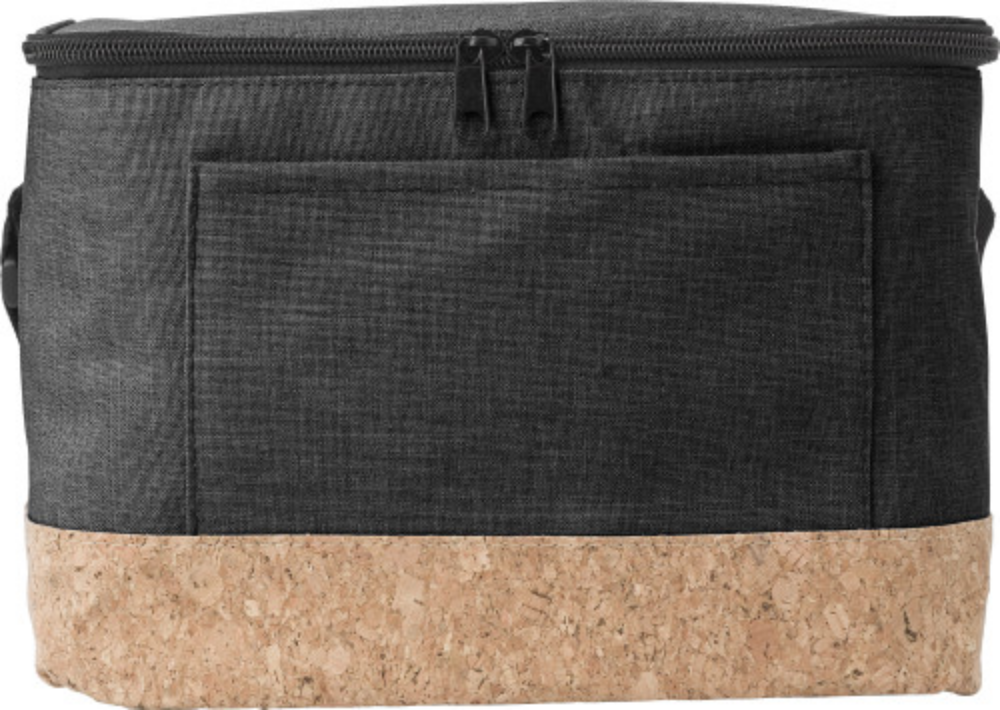 A cooler bag made of polyester, with a bottom made of cork - Ham Street