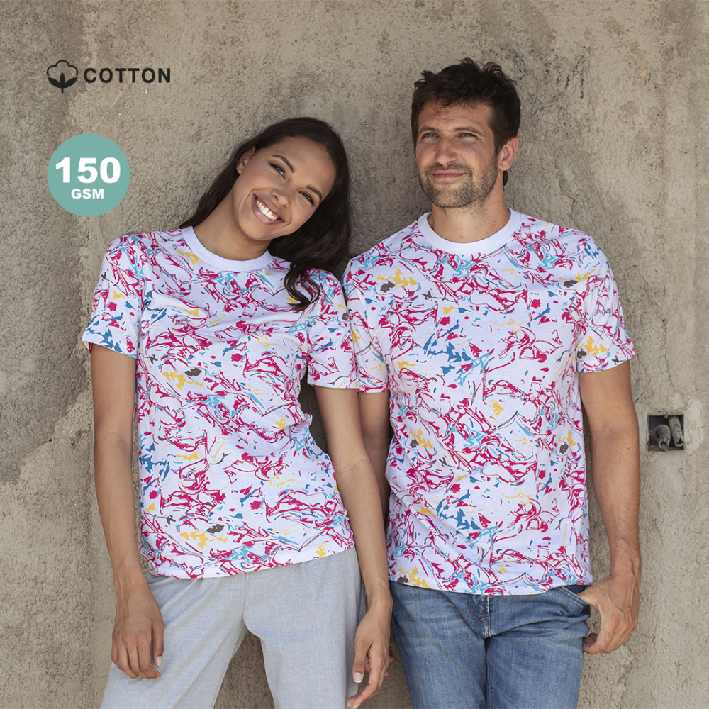 T-shirt en coton vibrant - Saint-Étienne-de-Saint-Geoirs