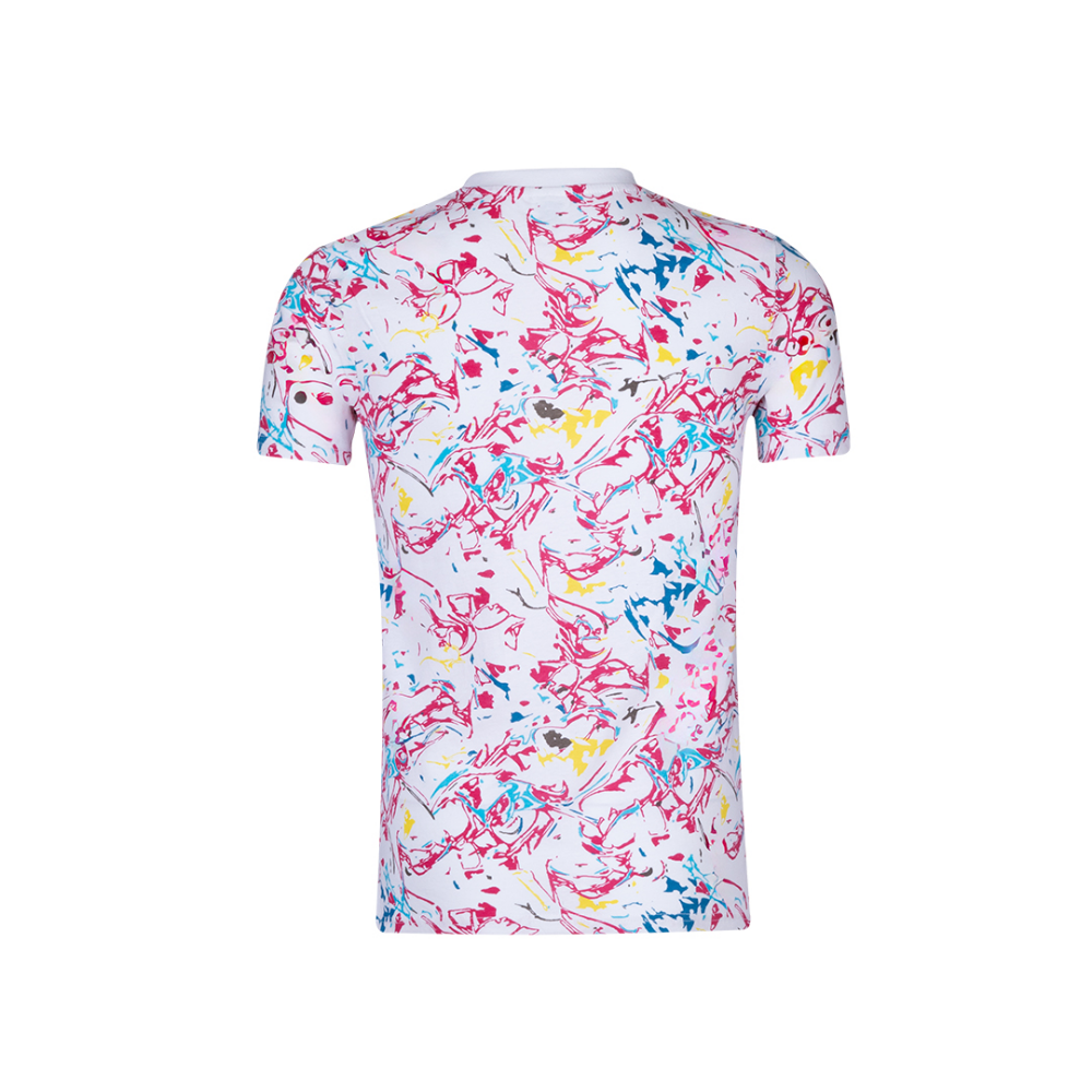 Camiseta de algodón vibrante - Stirchley - Paradas