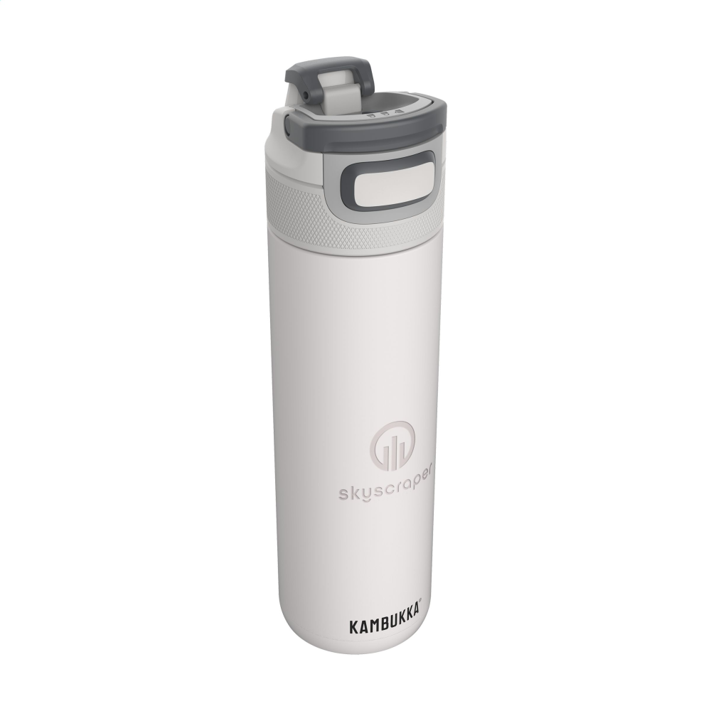 Kambukka® Stainless Steel Water Bottle - Upton Grey - Mount Pleasant
