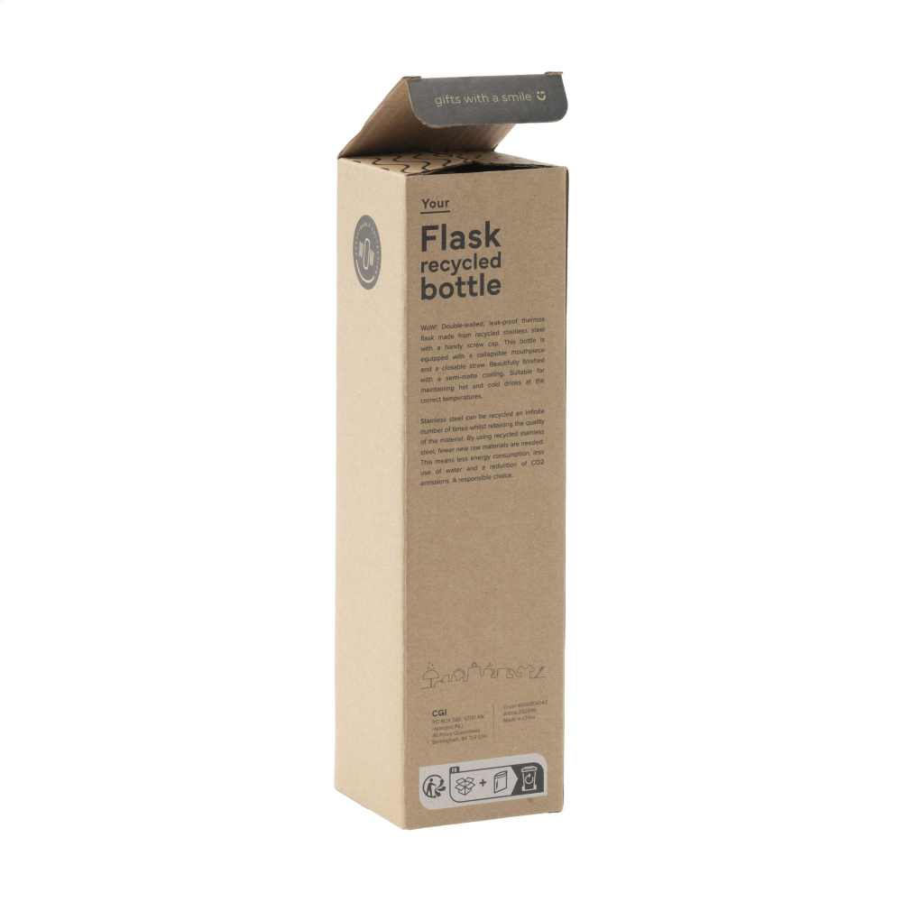 EcoSteel Thermos Flask - Great Hockham - Nutfield