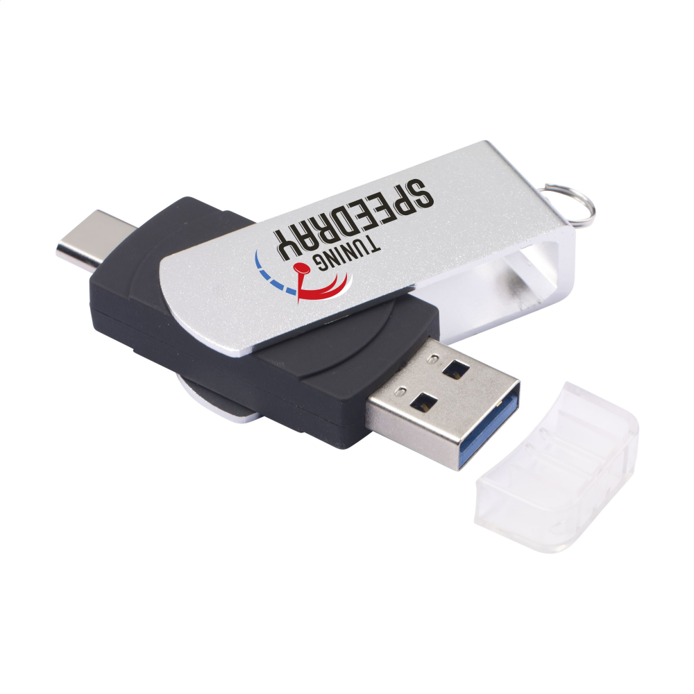 Clé USB à double connecteur - Courchevel