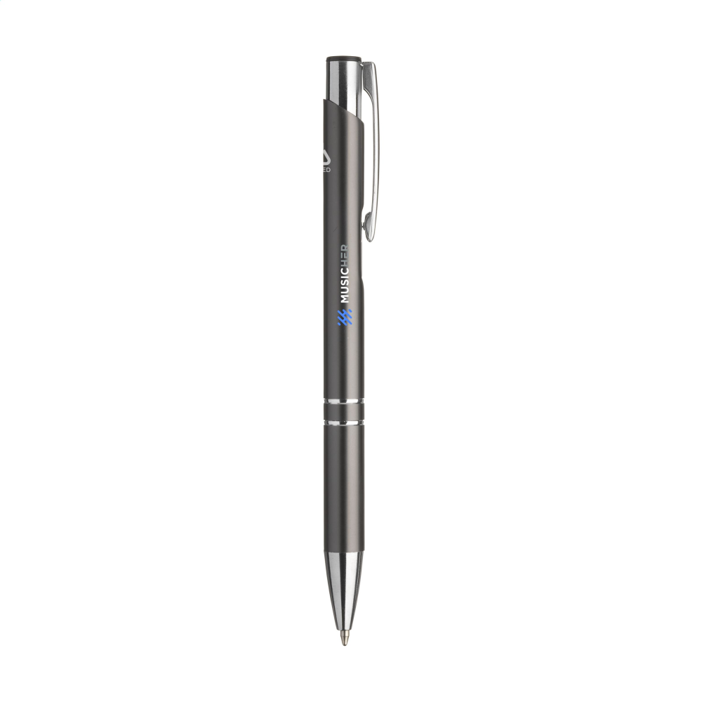 Bolígrafo de tinta azul EcoMetallic - Shere - Sangarrén