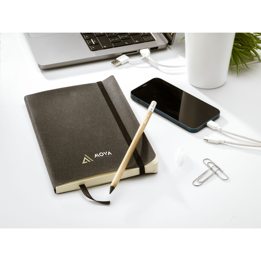 EcoLeather A5 Notebook - Acton - Wantage