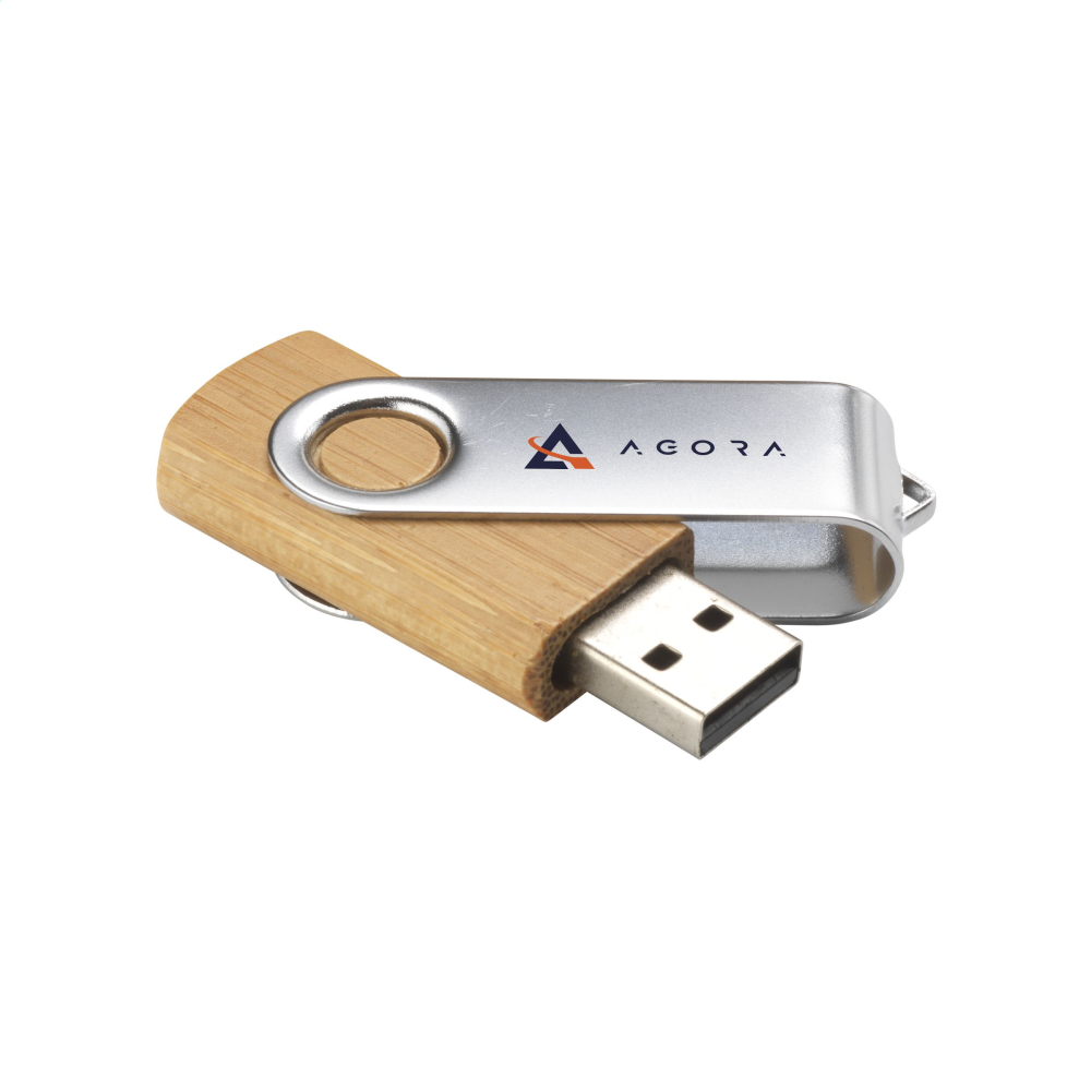 A USB Drive crafted from Bamboo Carbon - Pinxton - Netheravon