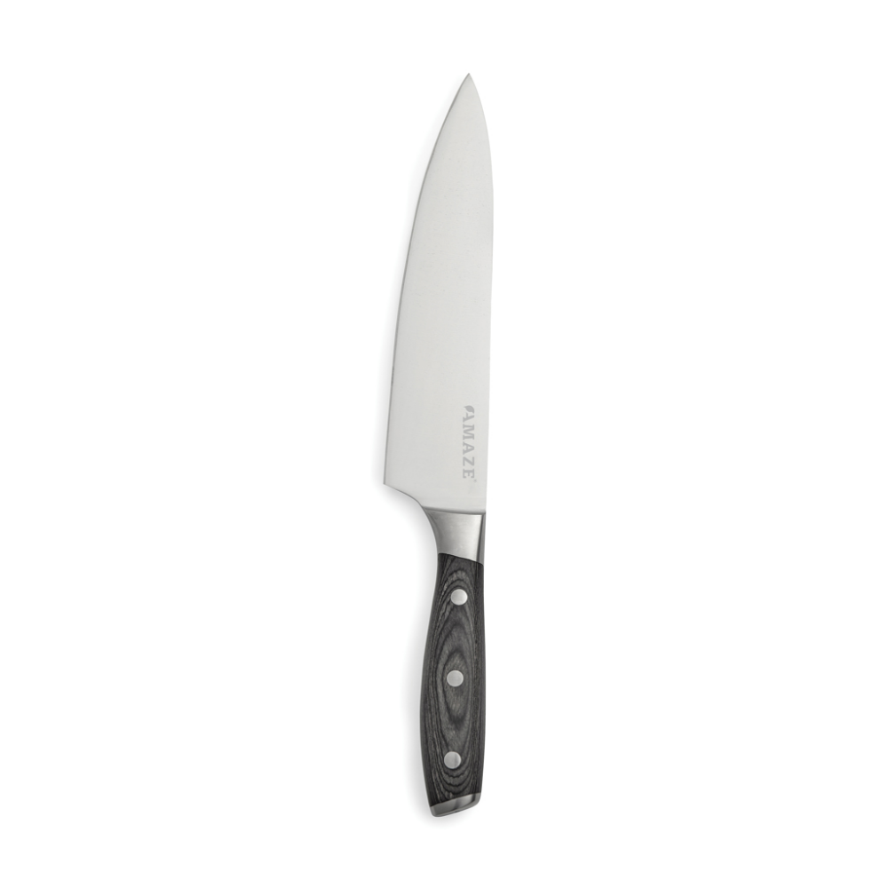 Set di coltello da chef e acciaio per affilare di Kaiser - Roccavivi