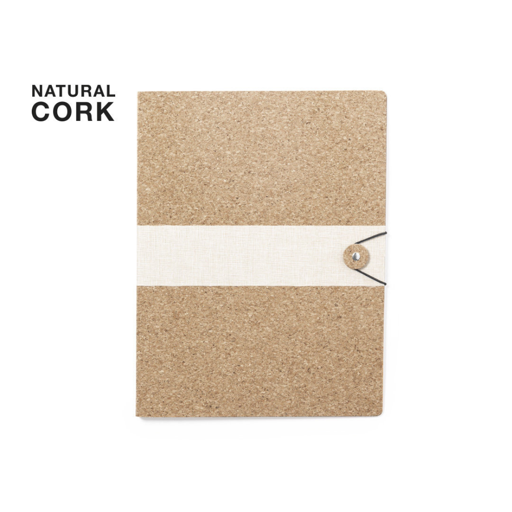 Cork & Linen Folder - Brighton - Stoke-on-Trent
