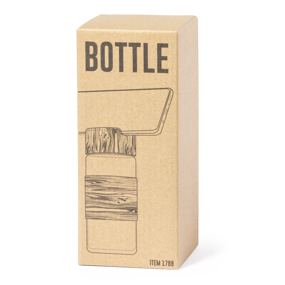 Bottiglia di bambù EcoGlass - Bisacquino