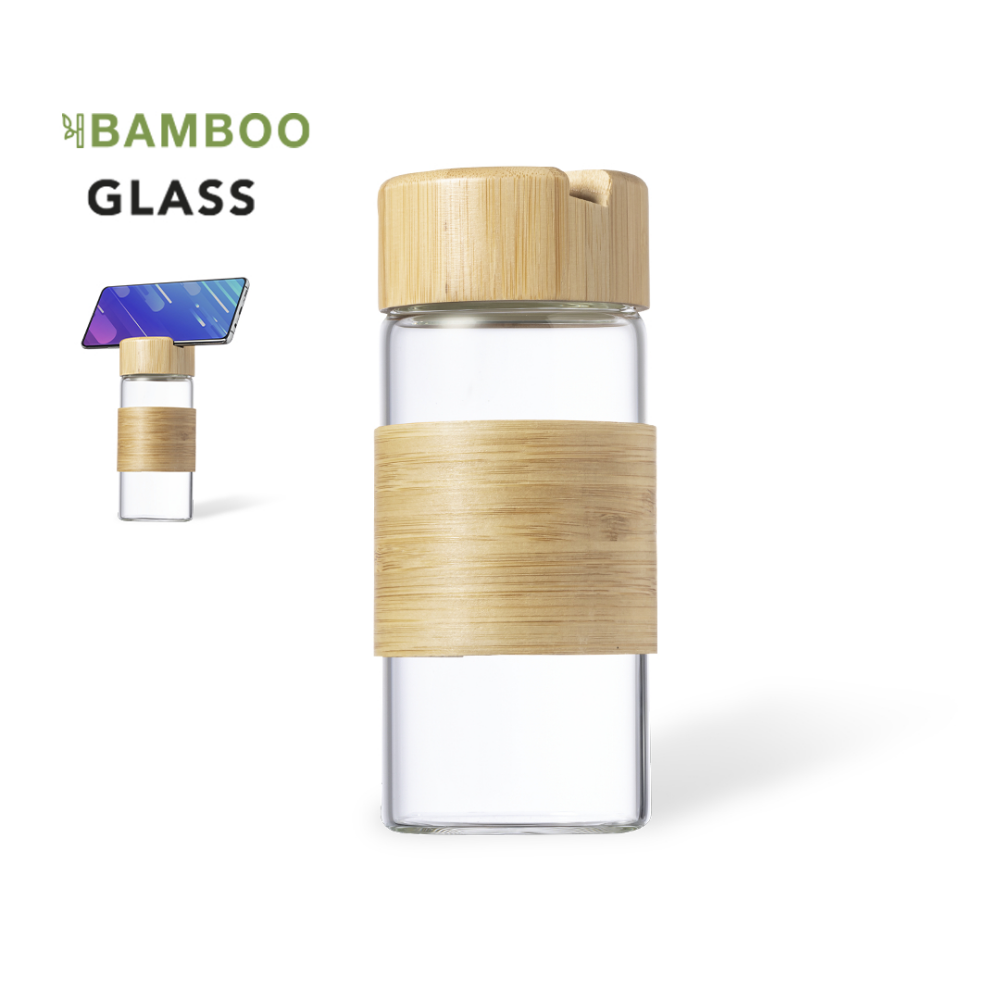 Bottiglia di bambù EcoGlass - Bisacquino