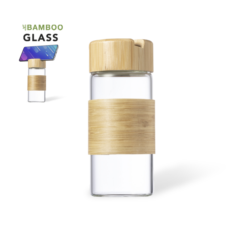 EcoGlass Bamboo Bottle - Cheriton Bishop - Southam