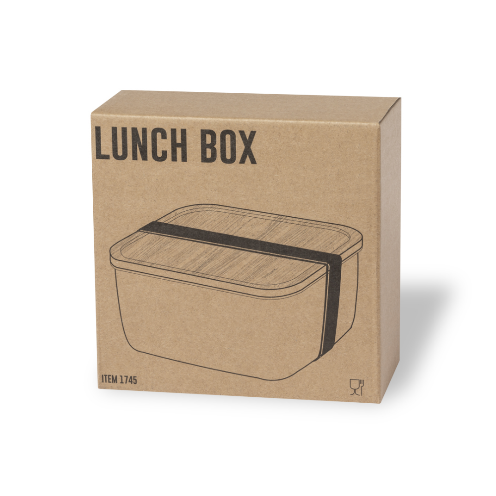 Boîte à lunch carrée en acier inoxydable - Saint-Étienne-de-Maurs