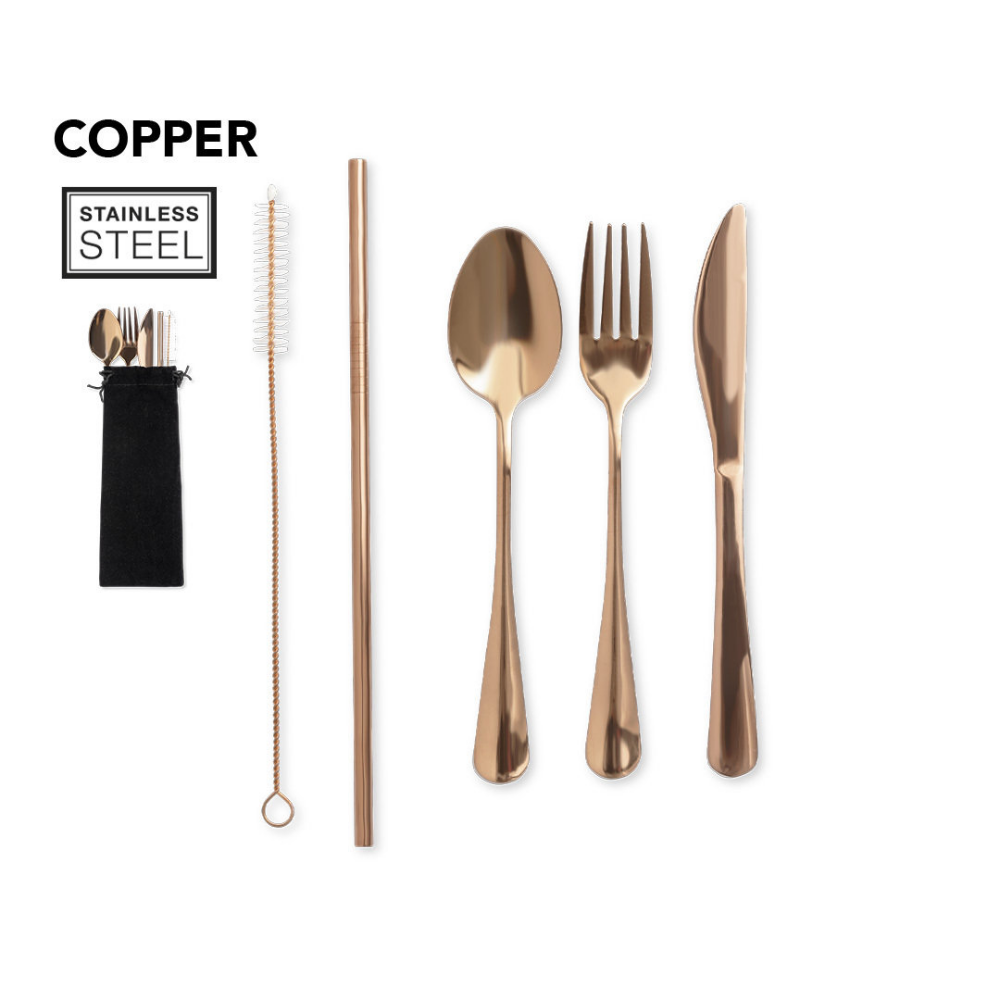 Set di Posate Copper Luxe - Montalcino