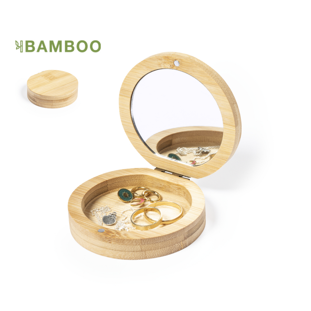 Natural Bamboo Jewelry Box - Eyton upon the Weald Moors - Pewsey