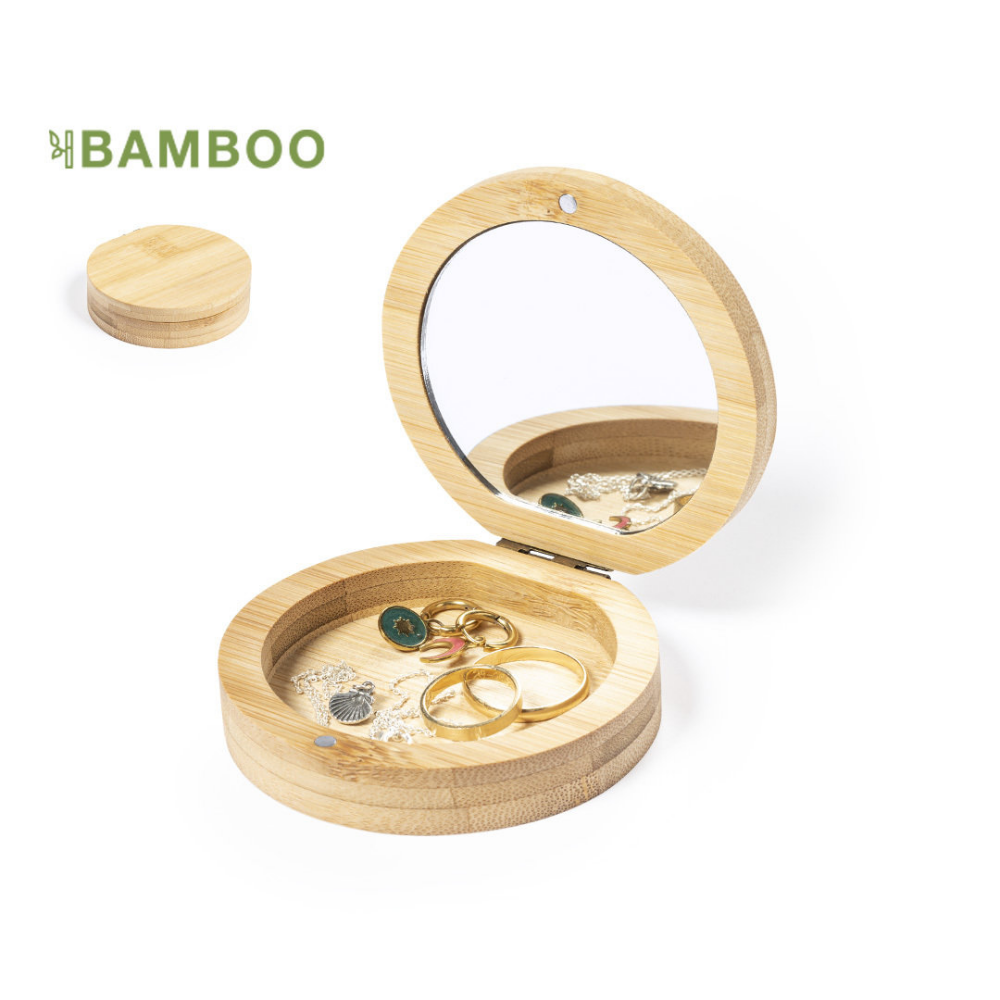 Boîte à Bijoux en Bambou Nature - Marly-la-Ville