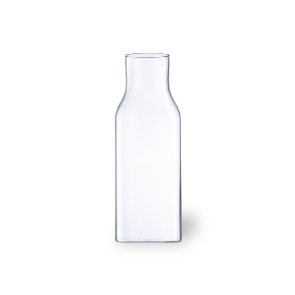 Set di brocca e bicchieri in vetro sobrio - Roccafluvione