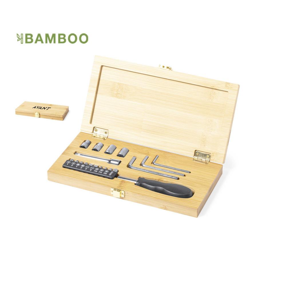 Bambus Werkzeugkasten Set - Hartmannsdorf bei Kirchberg