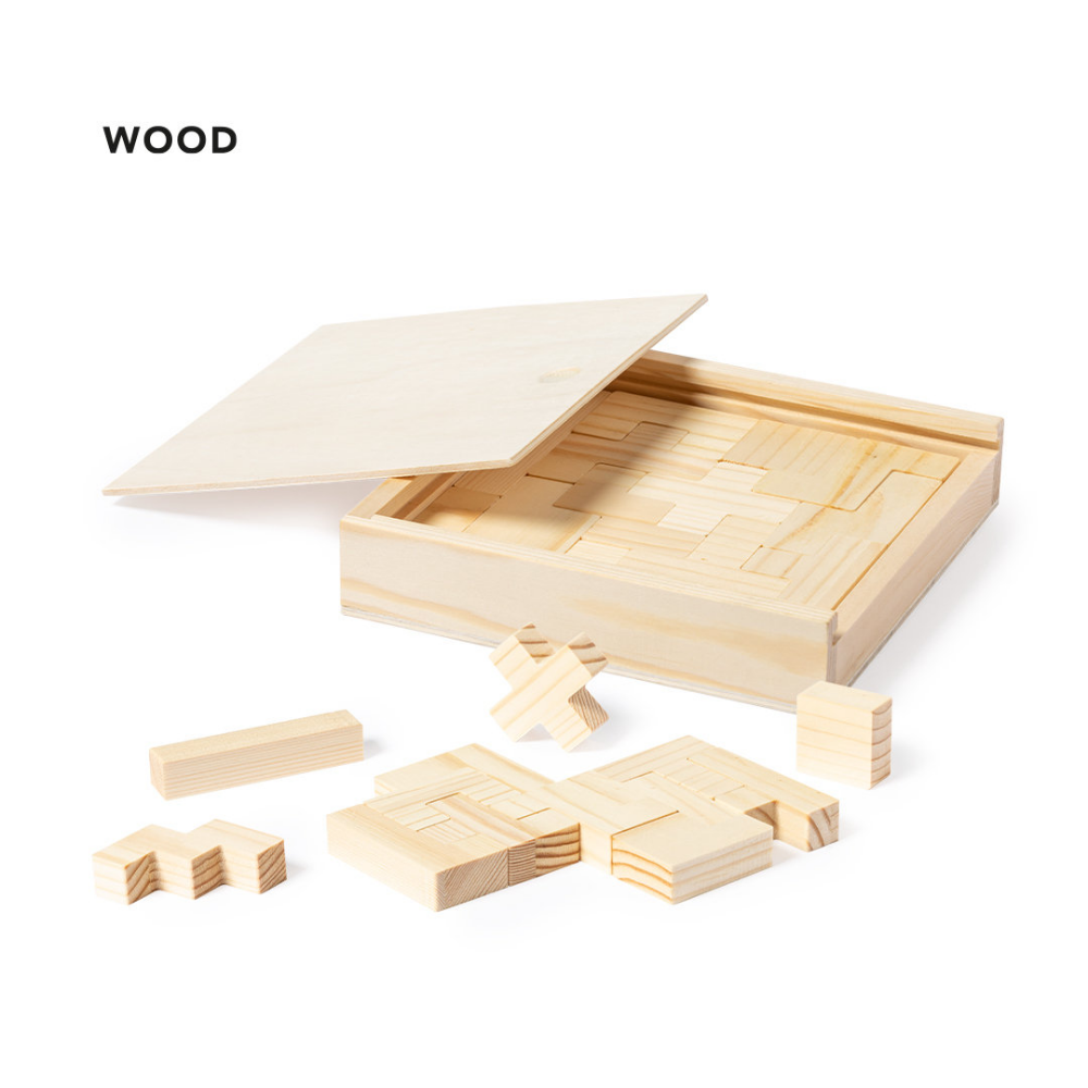 Holzpuzzle-Set