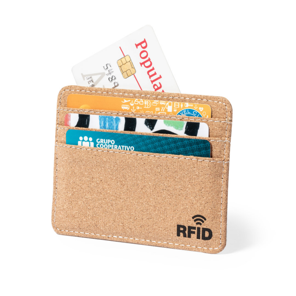 Porta Carte RFID in Sughero - San Gimignano