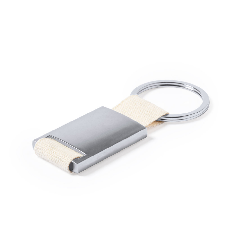Silver Ribbon Keychain - Harbottle - Llangrannog