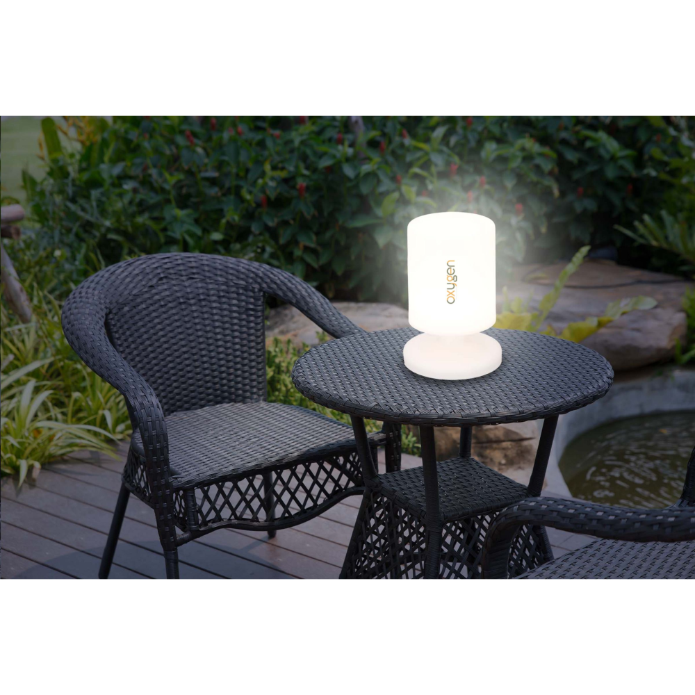 Grundig Portable LED Table Lamp - Bourton-on-the-Water - Lye Green