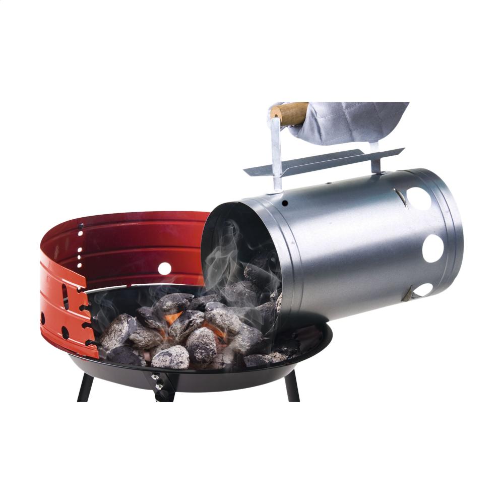 Hazelwood QuickStart Barbecue Charcoal Chimney - Coppull