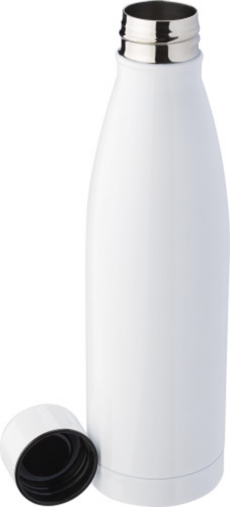 Edelstahl Trinkflasche mit doppelwandiger Isolierung (500 ml) - Turracherhöhe