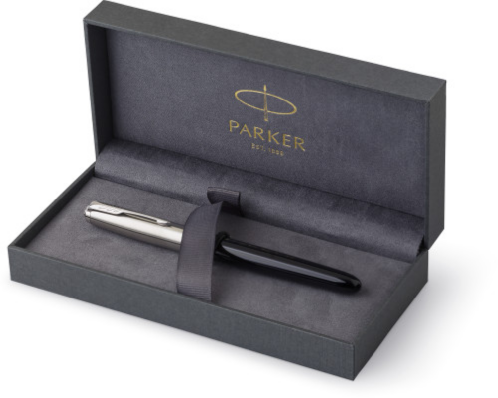 Parker 51 Stainless Steel Fountain Pen - Sheering - Nottingham
