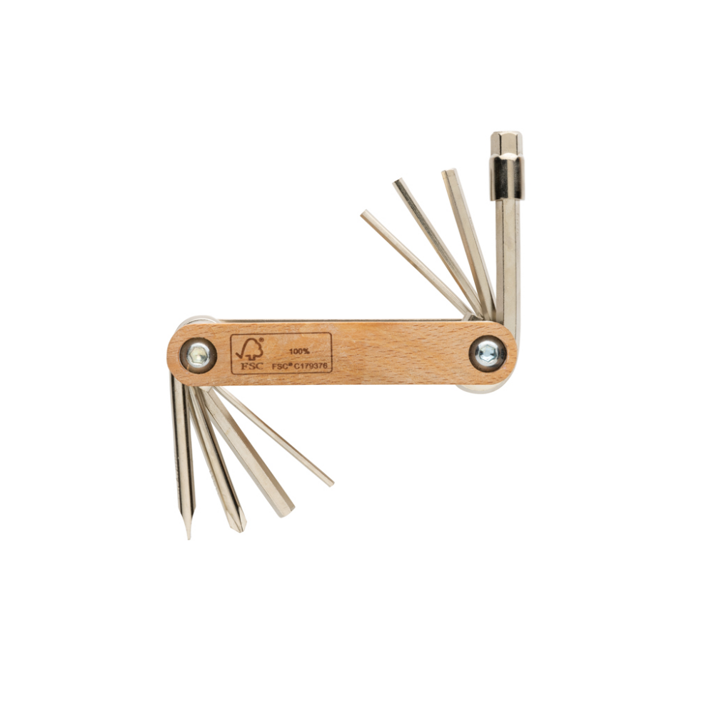 Multi-functional wooden Hex tool - Everton