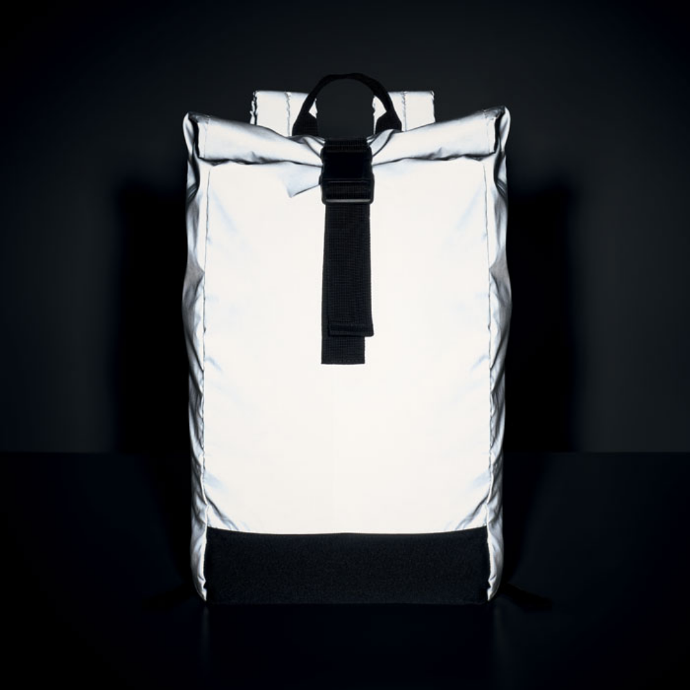 Reflective Rolltop Laptop Backpack - Ickleford - St Albans