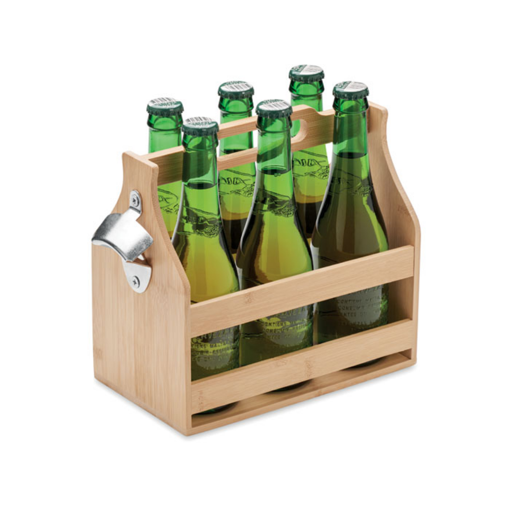 A case made of bamboo for storing beer - Didsbury