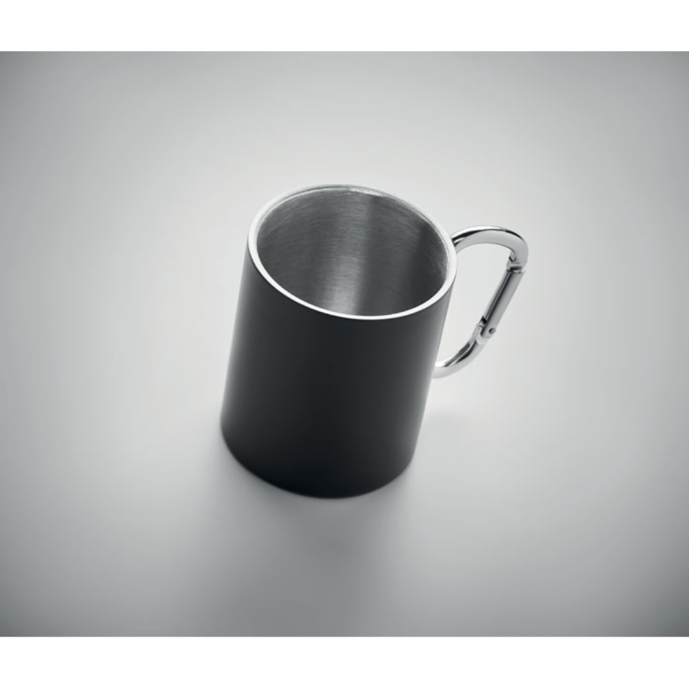 Carabiner stainless steel mug - Bassingbourn
