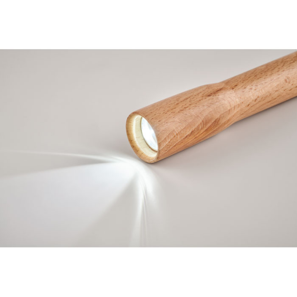 torche en bois de hêtre avec lumière COB de 5W - Mortagne-au-Perche