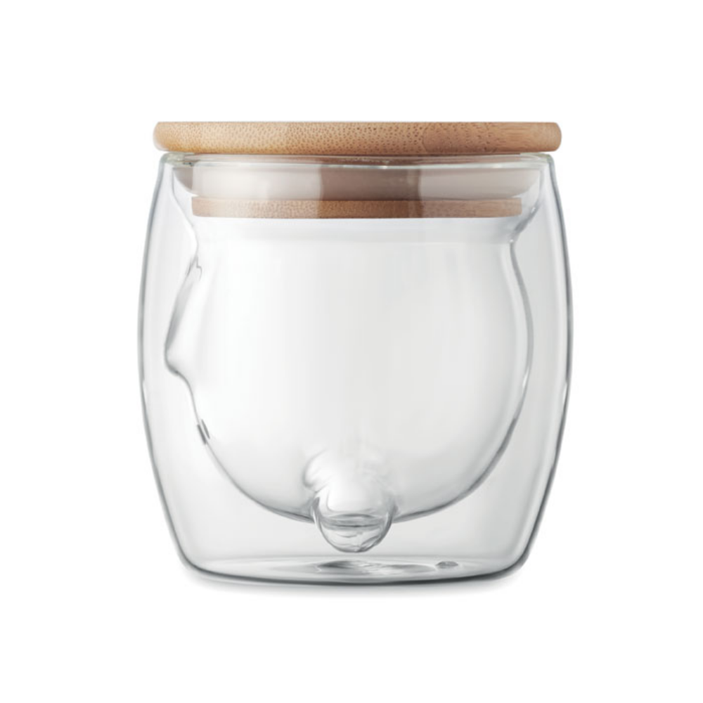 Bamboo Bear Glass Mug - Fingest - Cowes