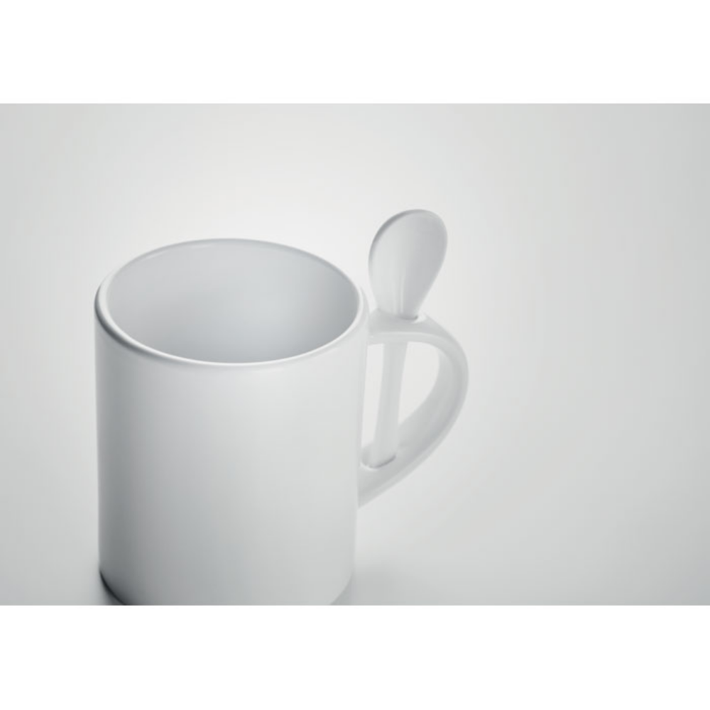 Sublimation Ceramic Mug with Spoon - Smallfield - Goring-by-Sea
