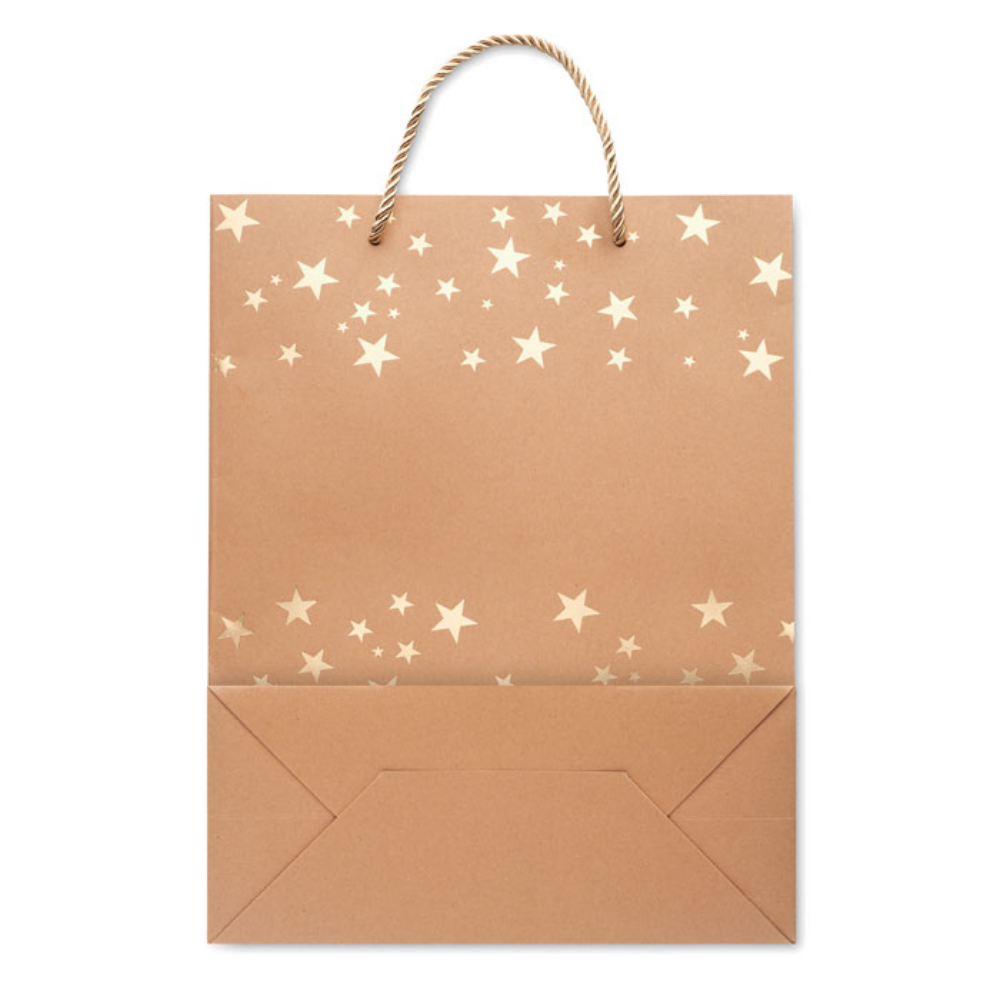 Seasonal Elegance Kraft Paper Bag - Farnham - Hayling Island