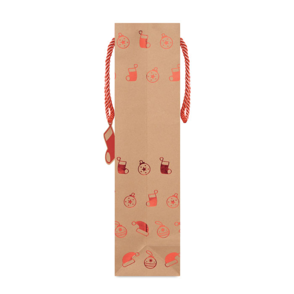 Sophisticated Wine Kraft Paper Bag - Longton - Biggleswade