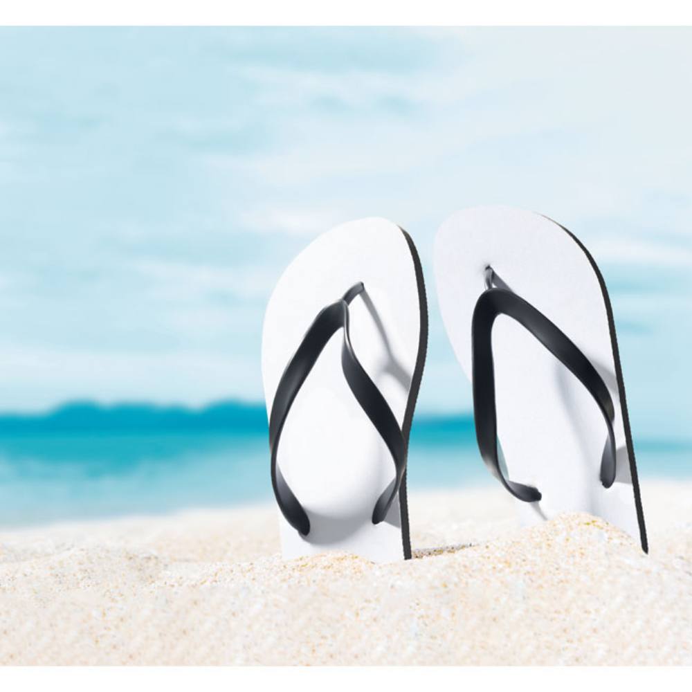 Ciabatte da spiaggia in PVC con stampa a sublimazione - Montoggio