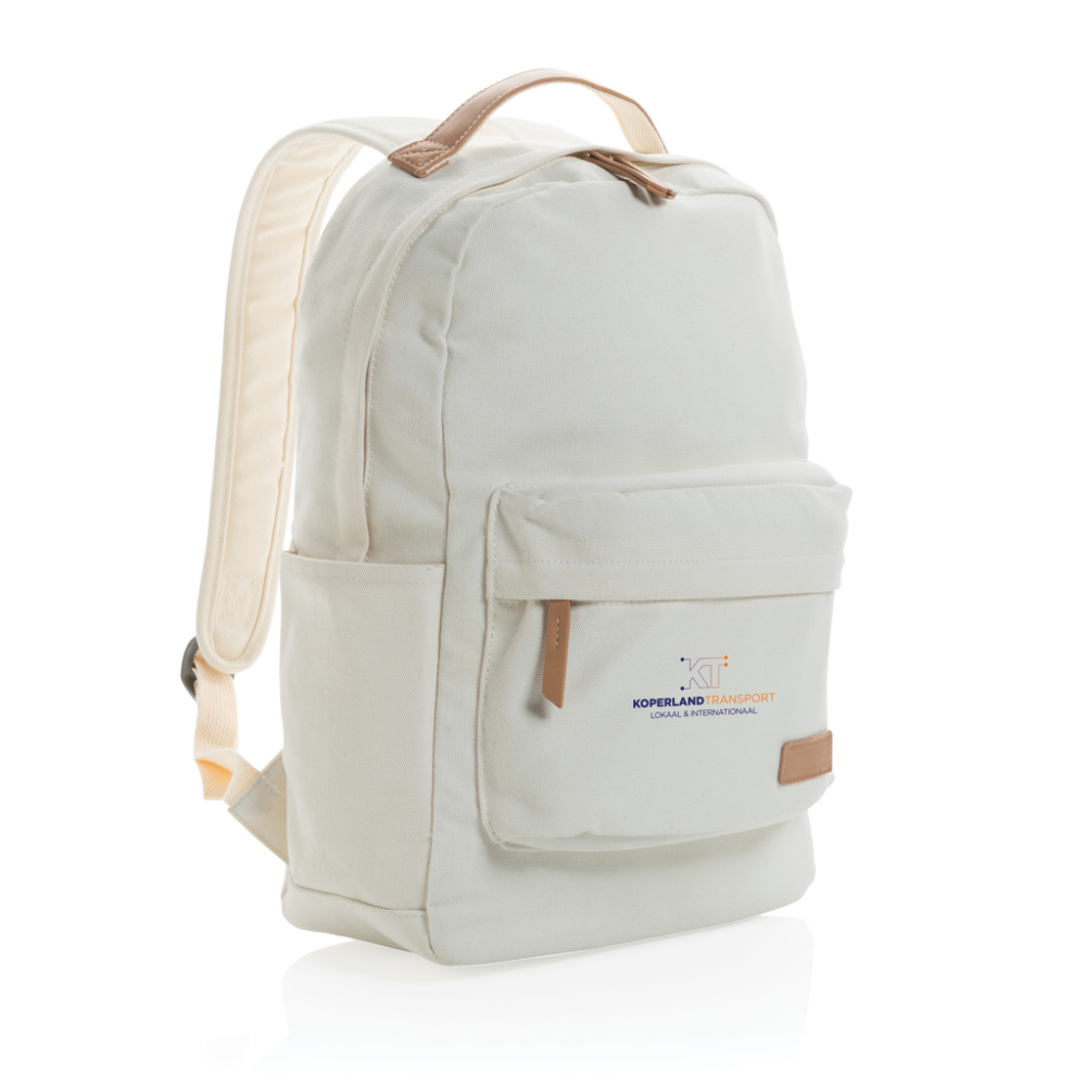 EcoVibe Canvas Laptop Backpack - Shadoxhurst - Thurlaston