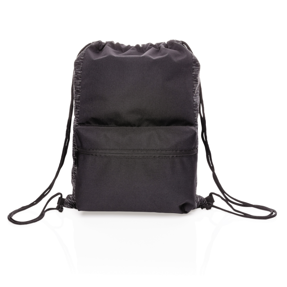 EcoReflective Drawstring Backpack - Rustington